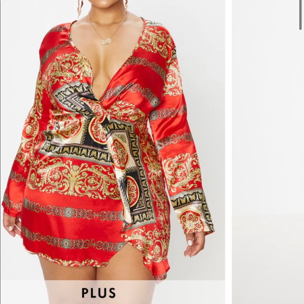 Satin dress never worn